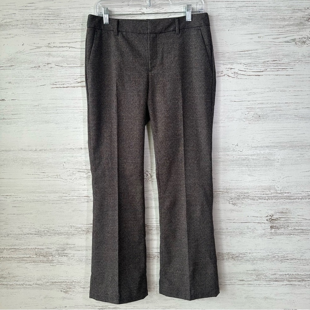 BANANA REPUBLIC Factory Plaid Low Rise Bootcut Pants 6P Fall 2023 - Picture 3 of 11